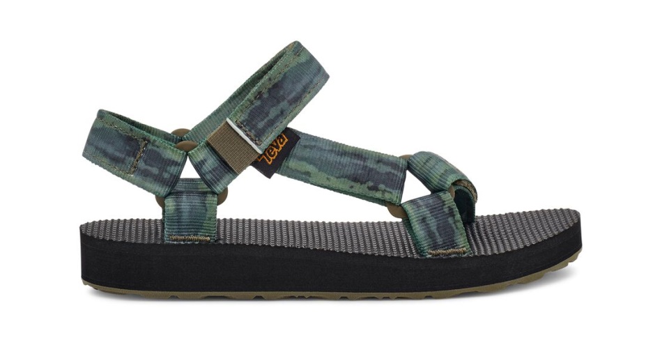 Teva Sorbet Mørk Oliven Original Universal Tie-dye - Bilde 1