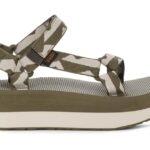 Flatform Universal Teva Balanse Brent Oliven