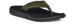Voya Canvas Flip Teva Mørk Oliven - Bilde 2