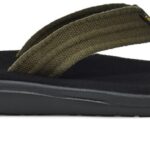 Voya Canvas Flip Teva Mørk Oliven